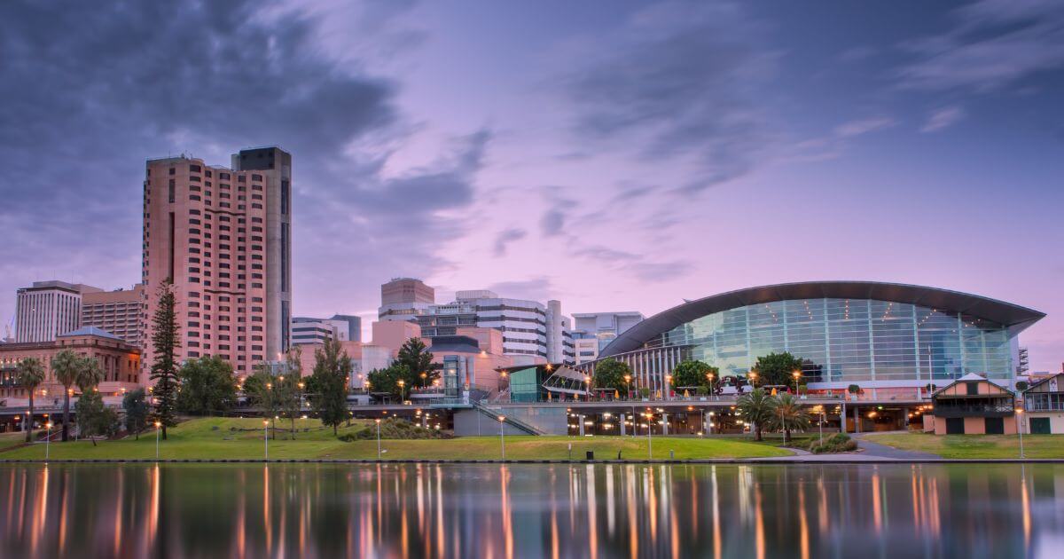 Adelaide Australia Sunset View