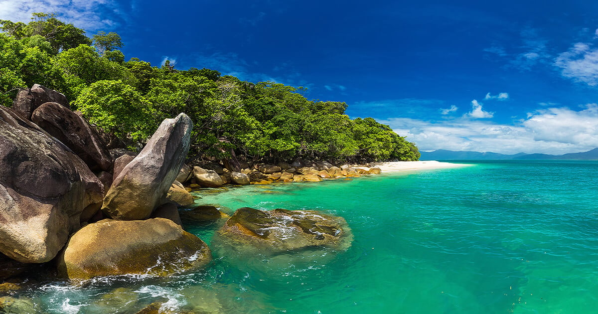 Beautiful beach during daytime in Queensland