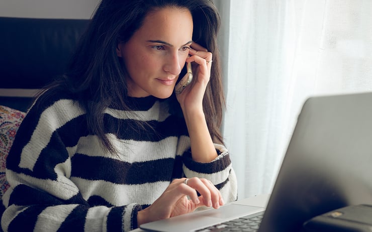 Sydney woman talks on phone to disconnect services