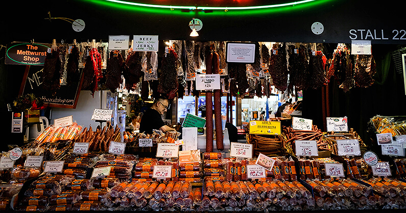 Adelaide Central Market Stall