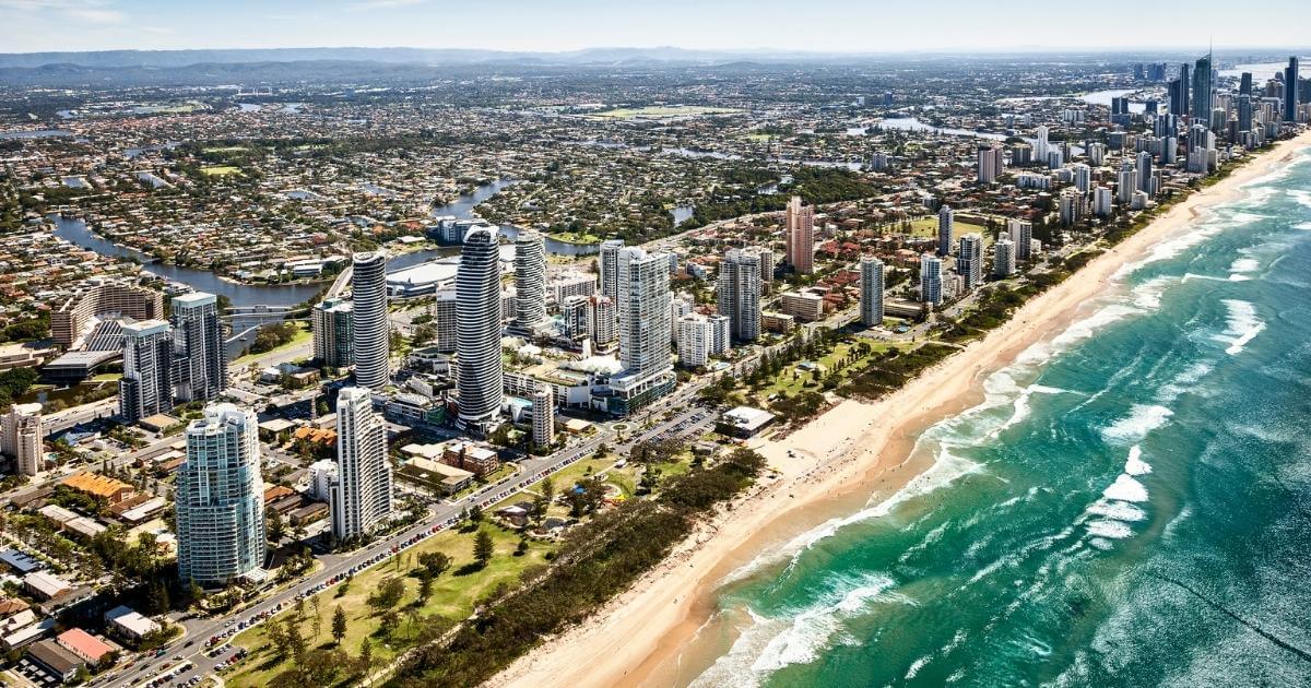 Gold Coast Beach and City
