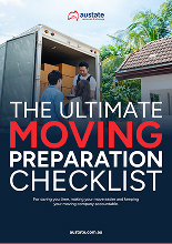 The Ultimate Moving Preparation Checklist cover by Austate Removals