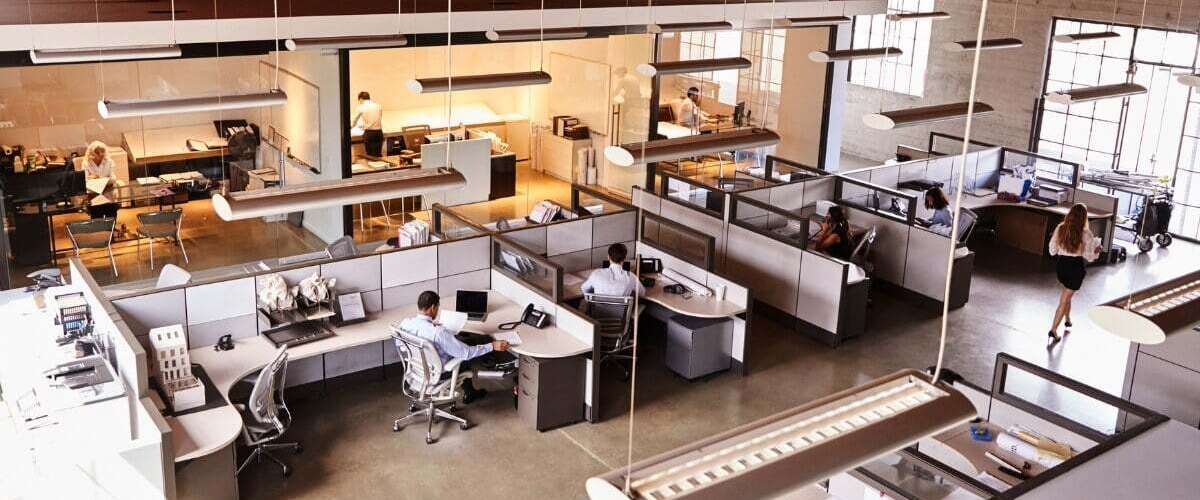 Workplace layout design: Tips for optimising your new office space banner image