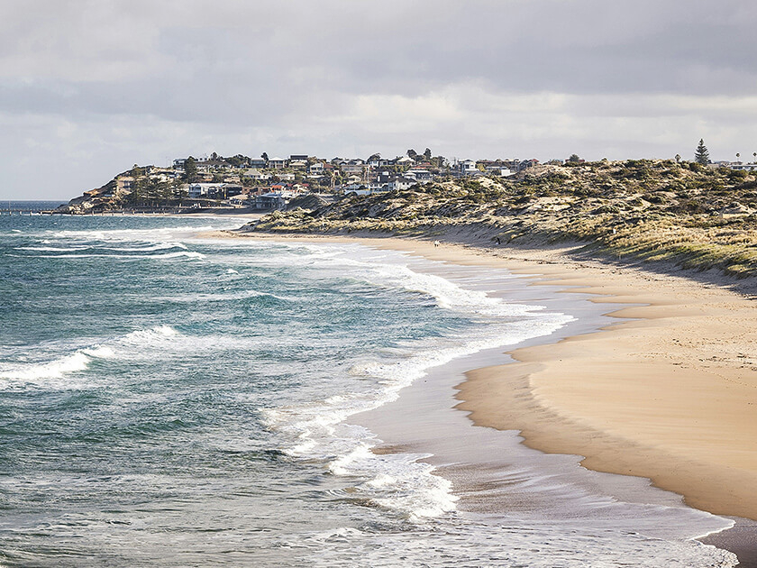 Adelaide coastline