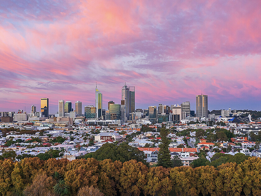 Brisbane at dusk